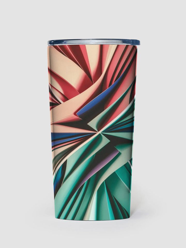 Graphic Grove Abstract 20oz Stainless Steel Tumbler with Lid product image (1)