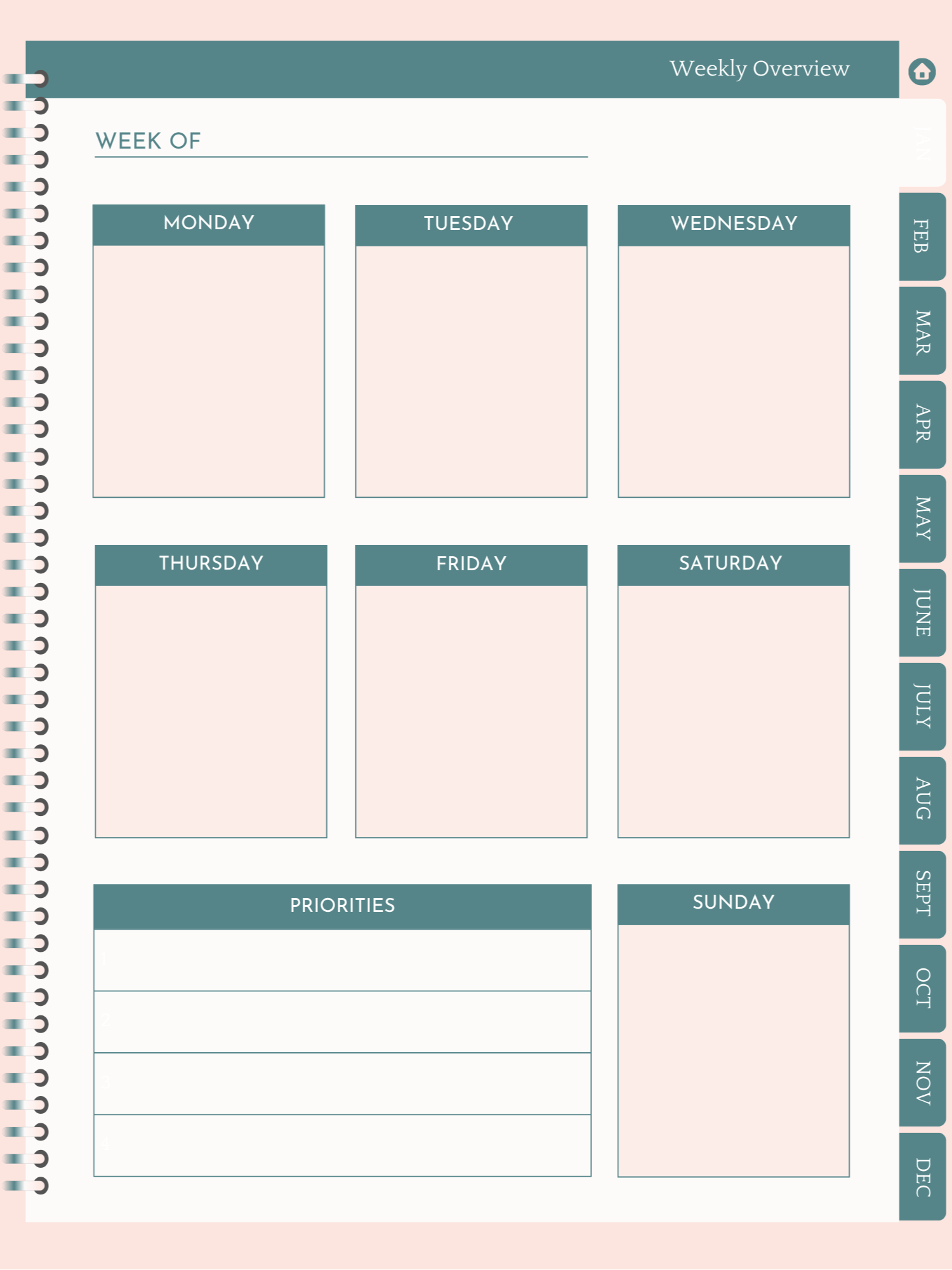 My Blessed Year Ever - Digital planner product image (5)