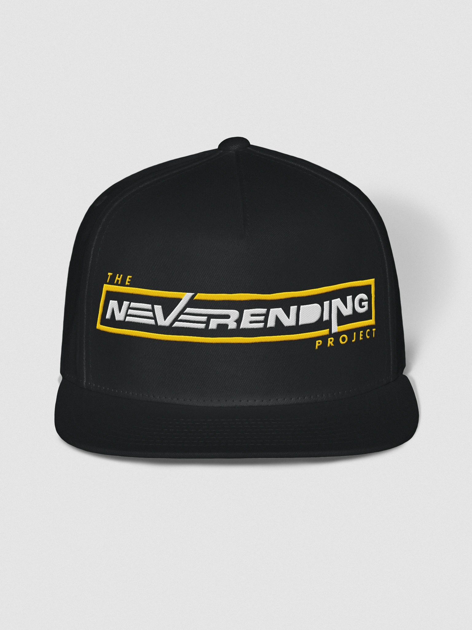 "The Neverending Project" Flat-Brim Snapback product image (2)
