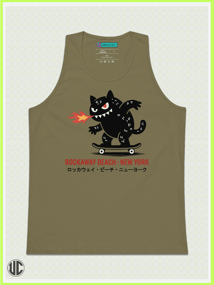 Rockaway Beach NY Skater – Men’s Tank Top product image (1)