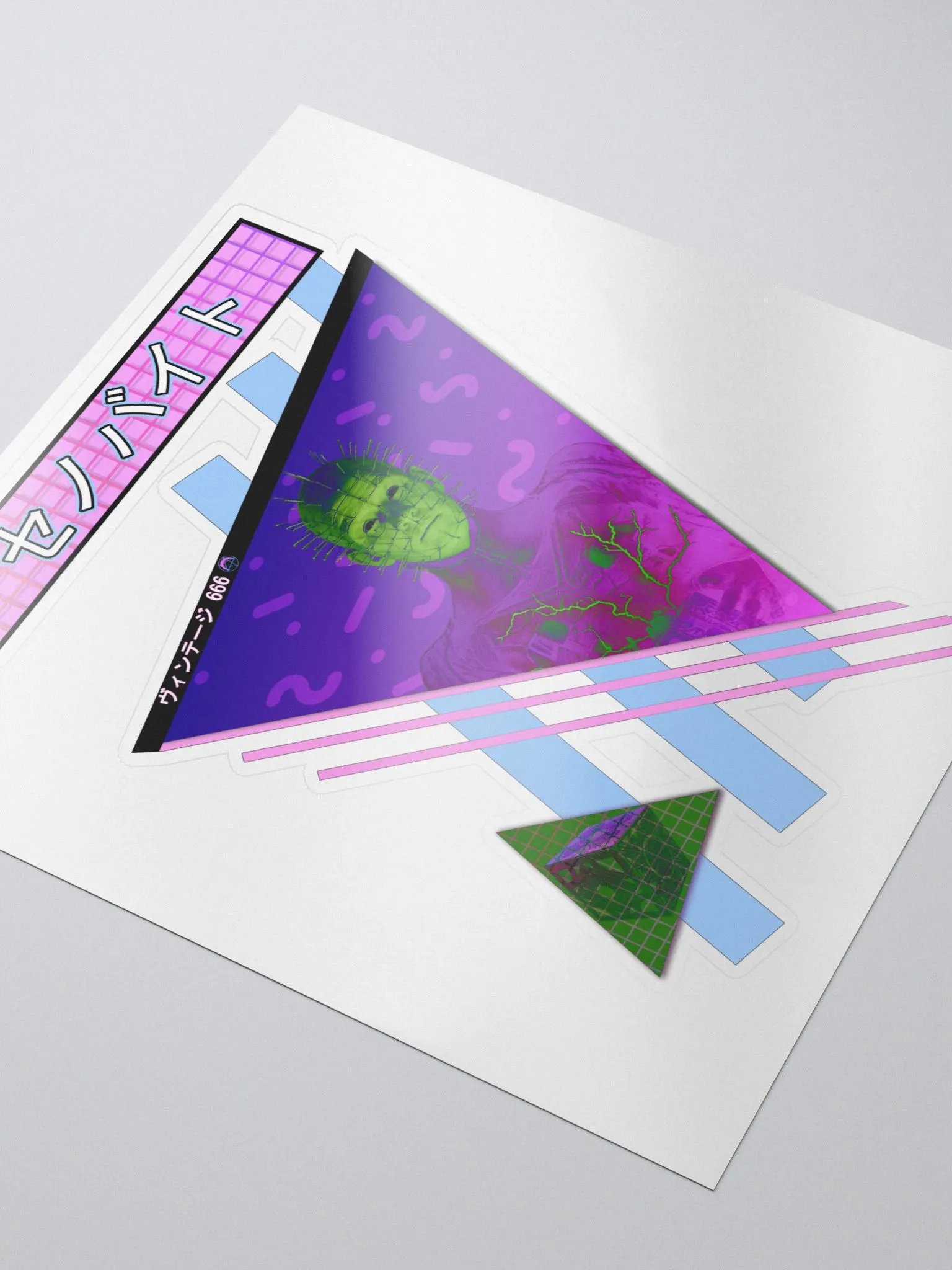 Satanic-Wave Cenobite Sticker product image (3)