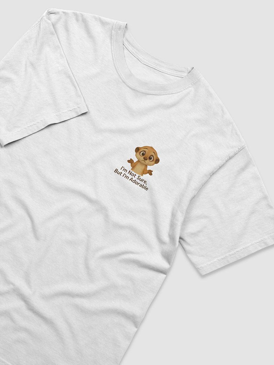 Adorable Meerkat Shrugging T-Shirt product image (3)
