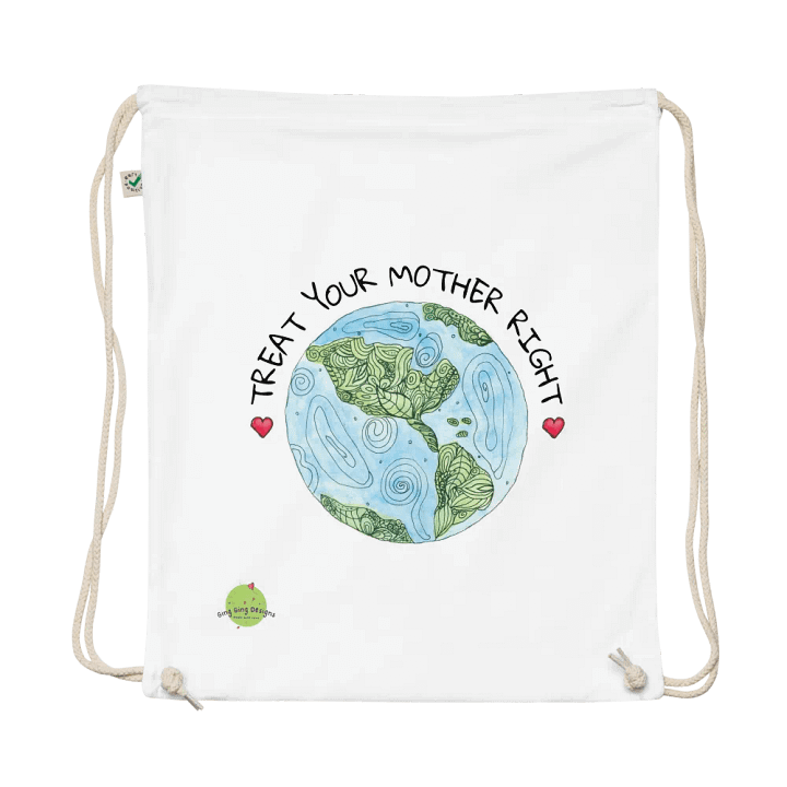 Ging Ging Earth Drawstring Bag product image (1)