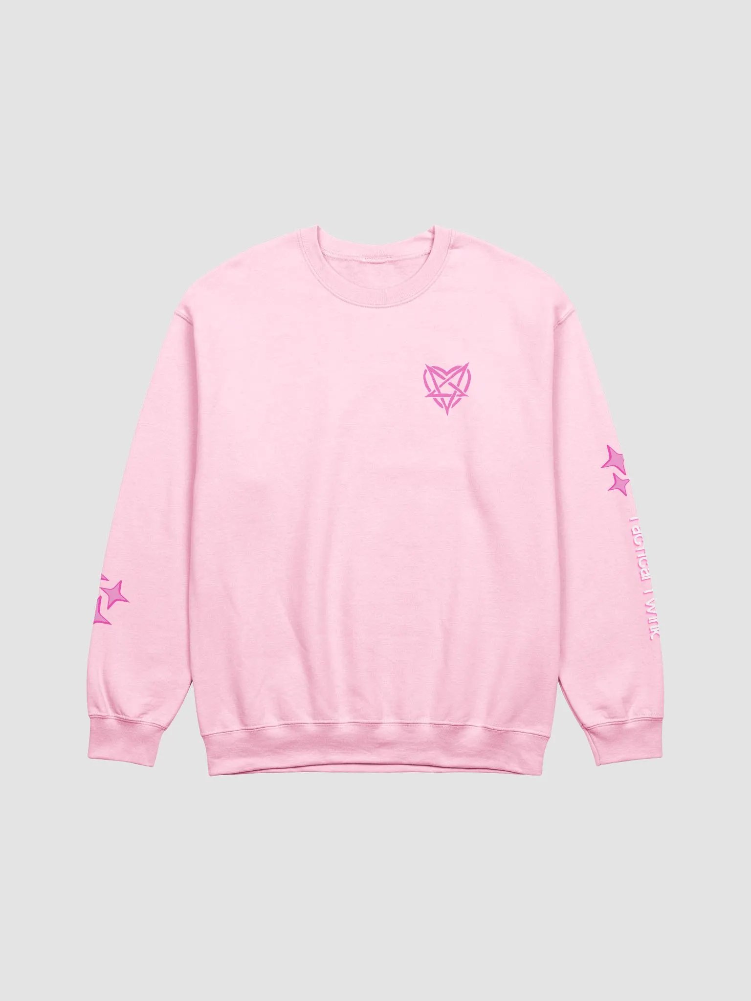 I got my lobotomy at Claire's Crewneck - Pink product image (1)
