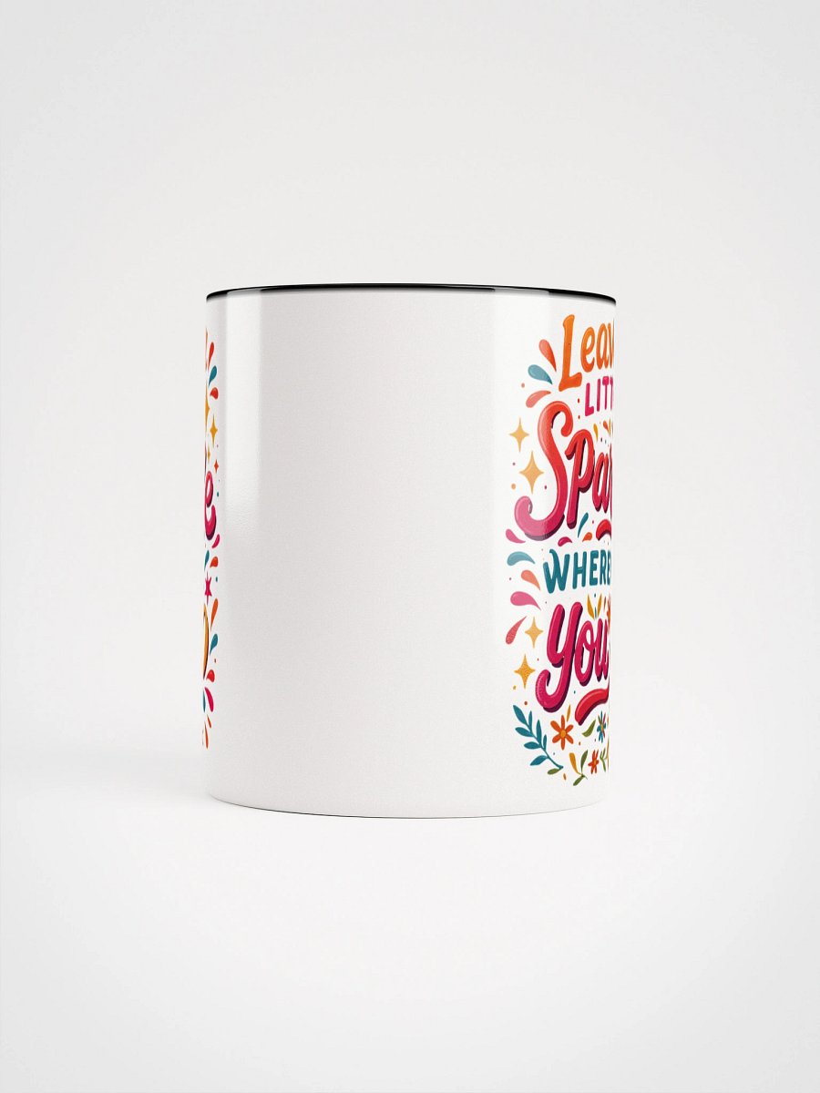 Leave a Little Sparkle – Motivational Rainbow Mug product image (59)