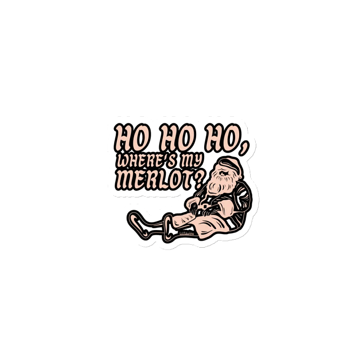 HO HO HO, WHERE'S MY MERLOT? product image (1)