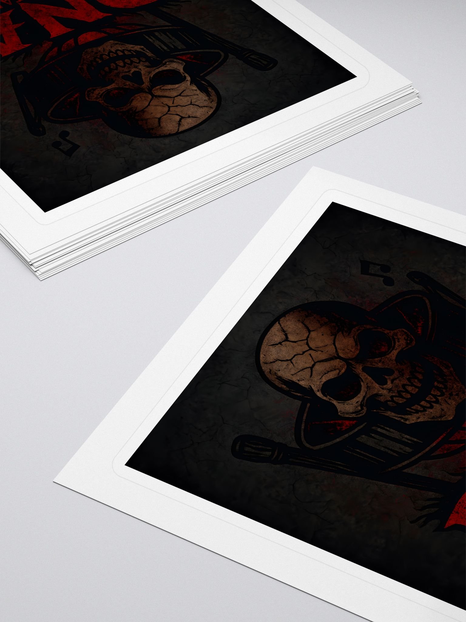 Skull Symphony Kiss Cut Stickers product image (4)