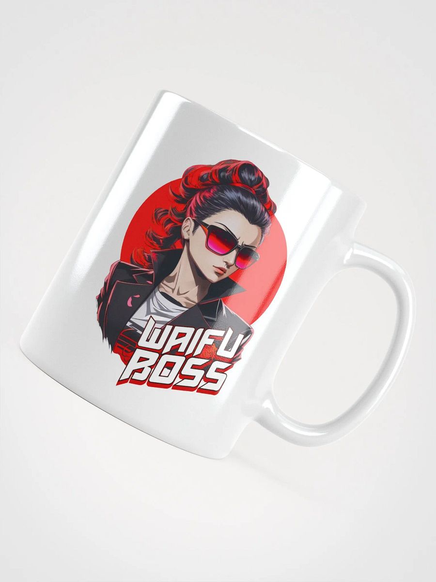 Waifu Boss Coffee or Soup Mug - 11 oz - 15 oz - 20 oz - v2 product image (3)