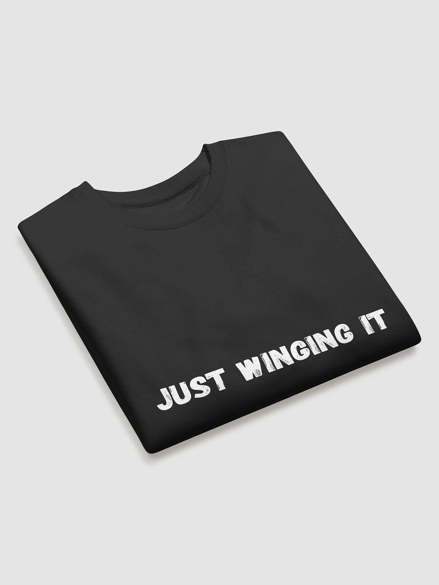 Just Winging It - Fun and Relaxed Back to School Sweatshirts product image (3)