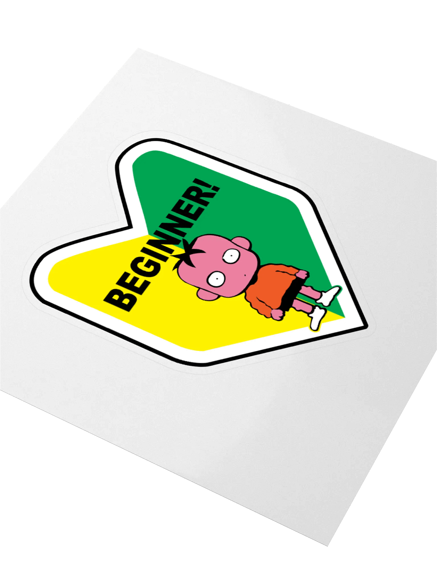 Beginner Driver Sticker product image (3)