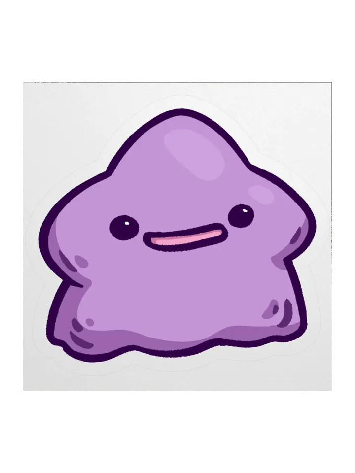 Blob Star Sticker product image (1)