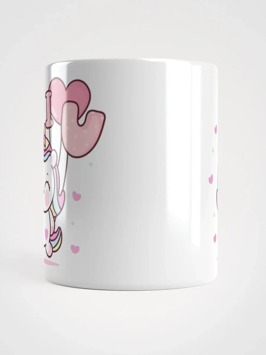 White Glossy Mug Sweet Cloud product image (5)