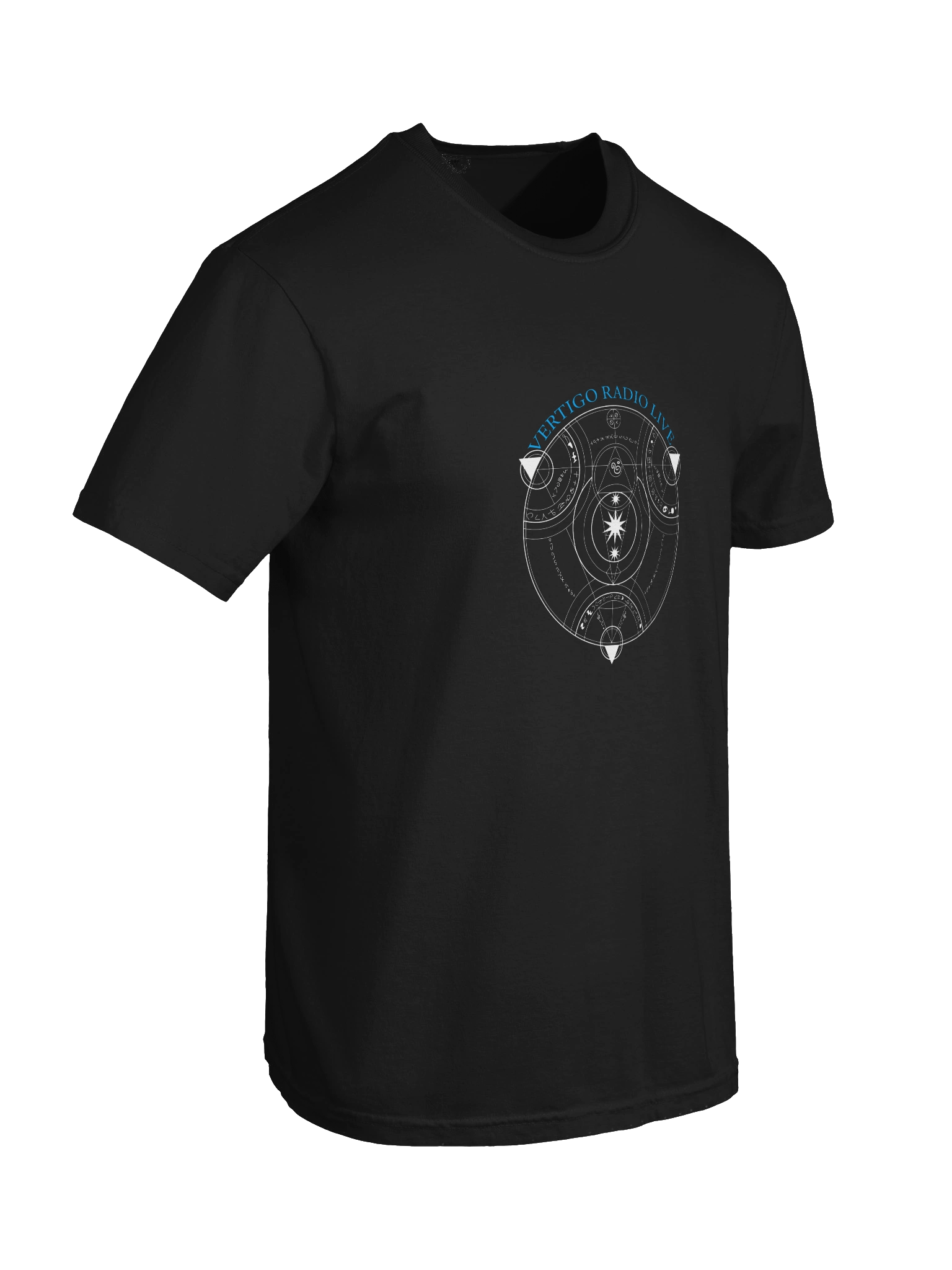 Vertigo Radio Live T-Shirt: Vector Blue product image (84)