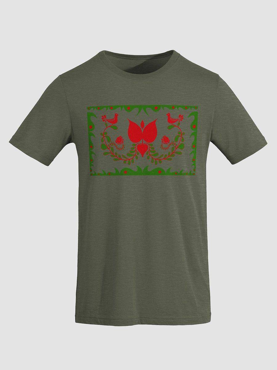 Symmetrical Hungarian Folk Art T-Shirt product image (3)
