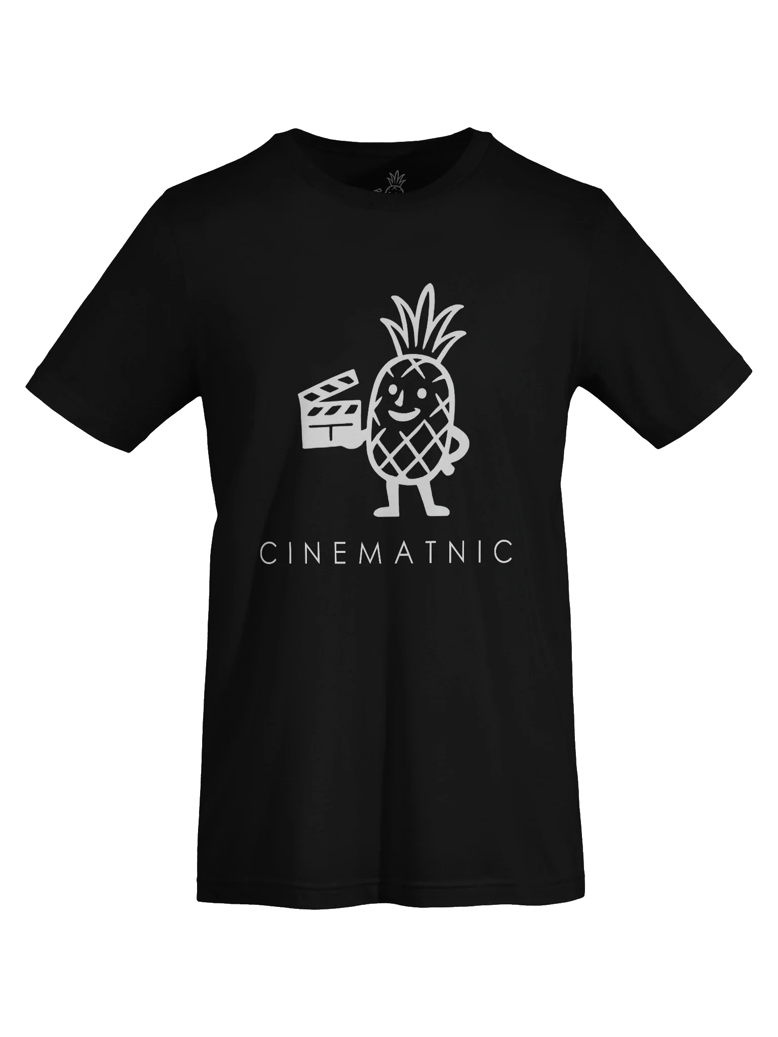 CinematNIC™ Pineapple Logo (White) Concert Tee Fit Unisex T-Shirt product image (59)