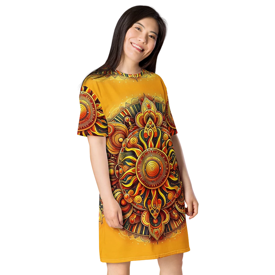 All-Over Print T-Shirt Dress product image (8)