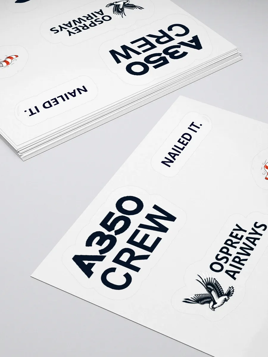 A350 Crew Sticker Set product image (11)