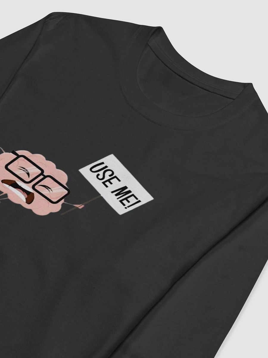 Cartoon Angry Brain Champion Long Sleeve Shirt product image (6)