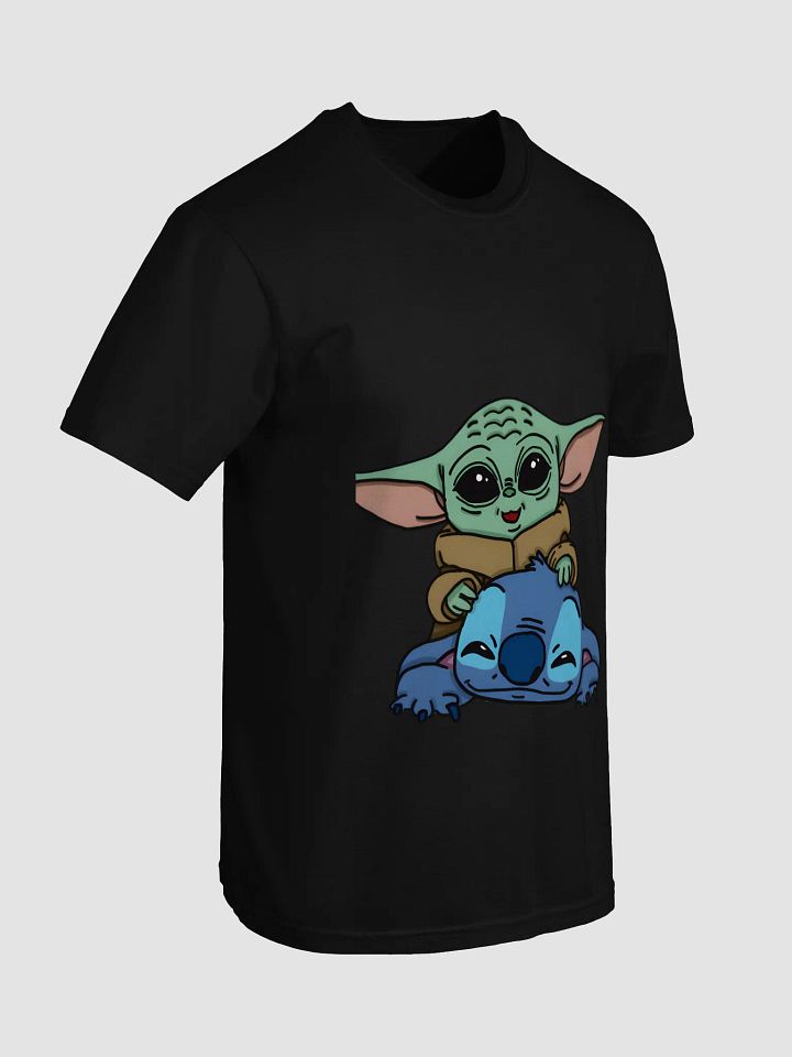 Just4FunRoy Stitch en Grogu T Shirty product image (20)