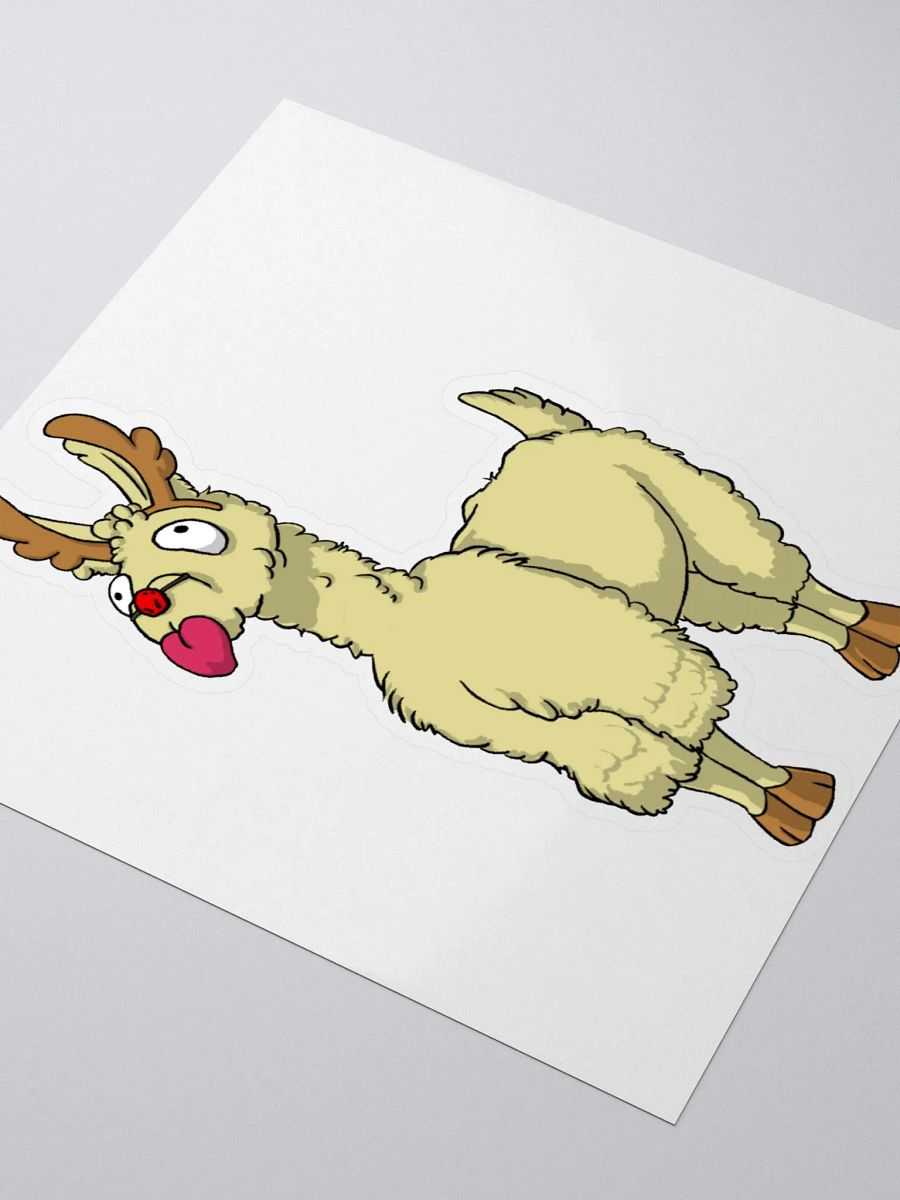 Dream Job Llama Sticker product image (3)