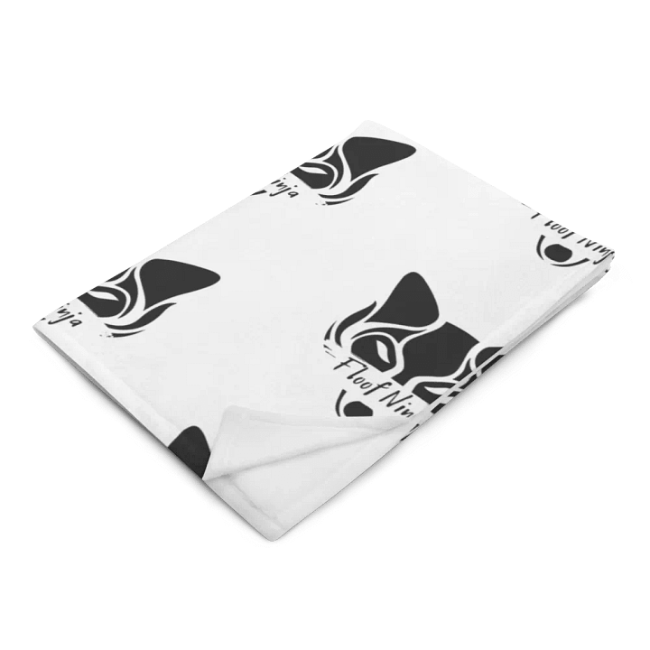 Floof Ninja Throw Blanket - 50″ × 60″ (127 × 153 cm) product image (2)