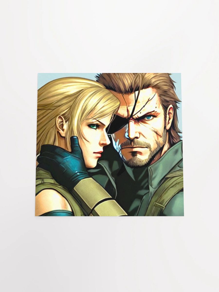 Epic Duo Illustrated Matte Poster product image (17)