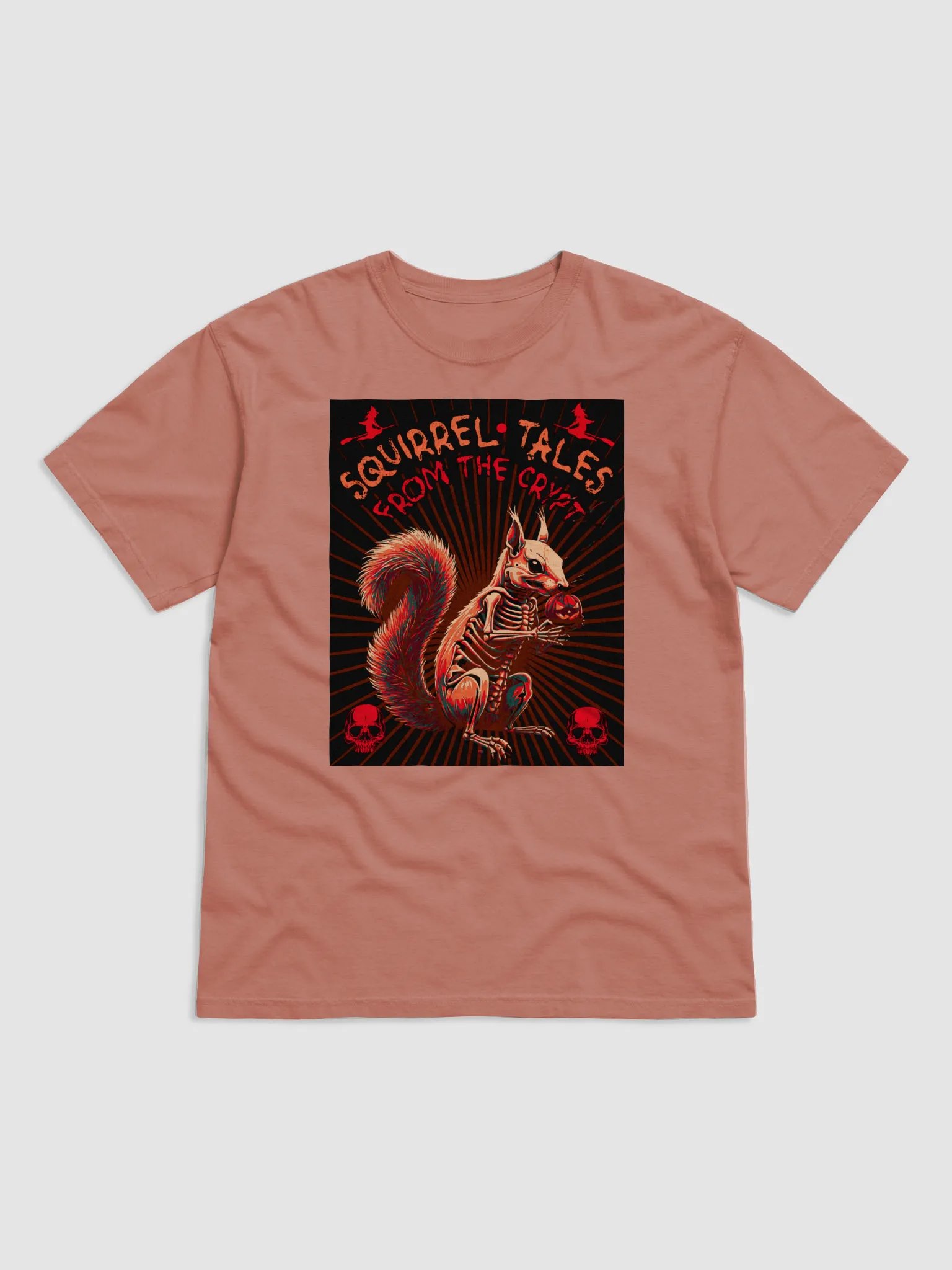 Skeletal Squirrel: Tales from the Crypt T-Shirt product image (1)