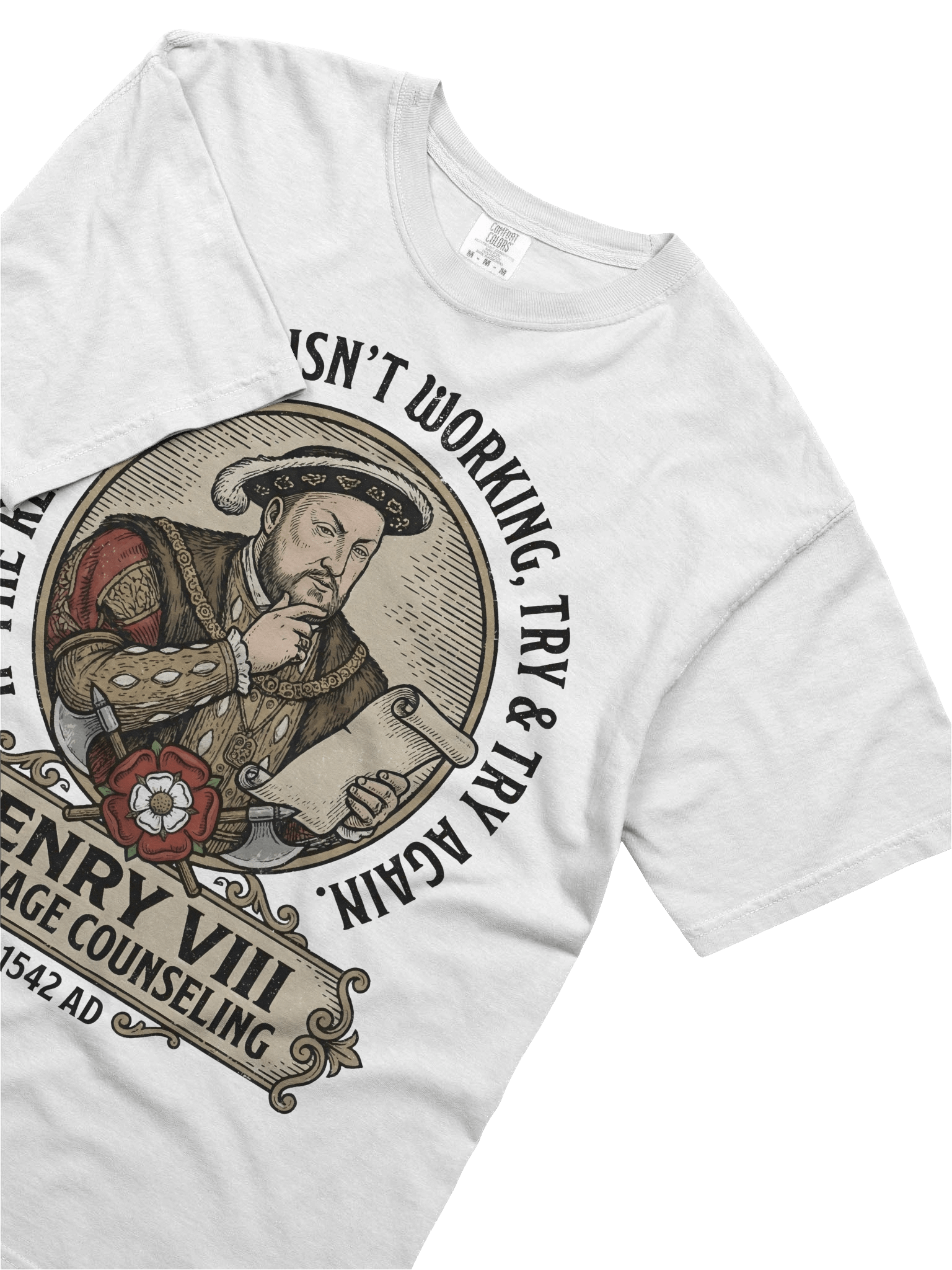 Henry VIII Marriage Counseling T-Shirt product image (22)