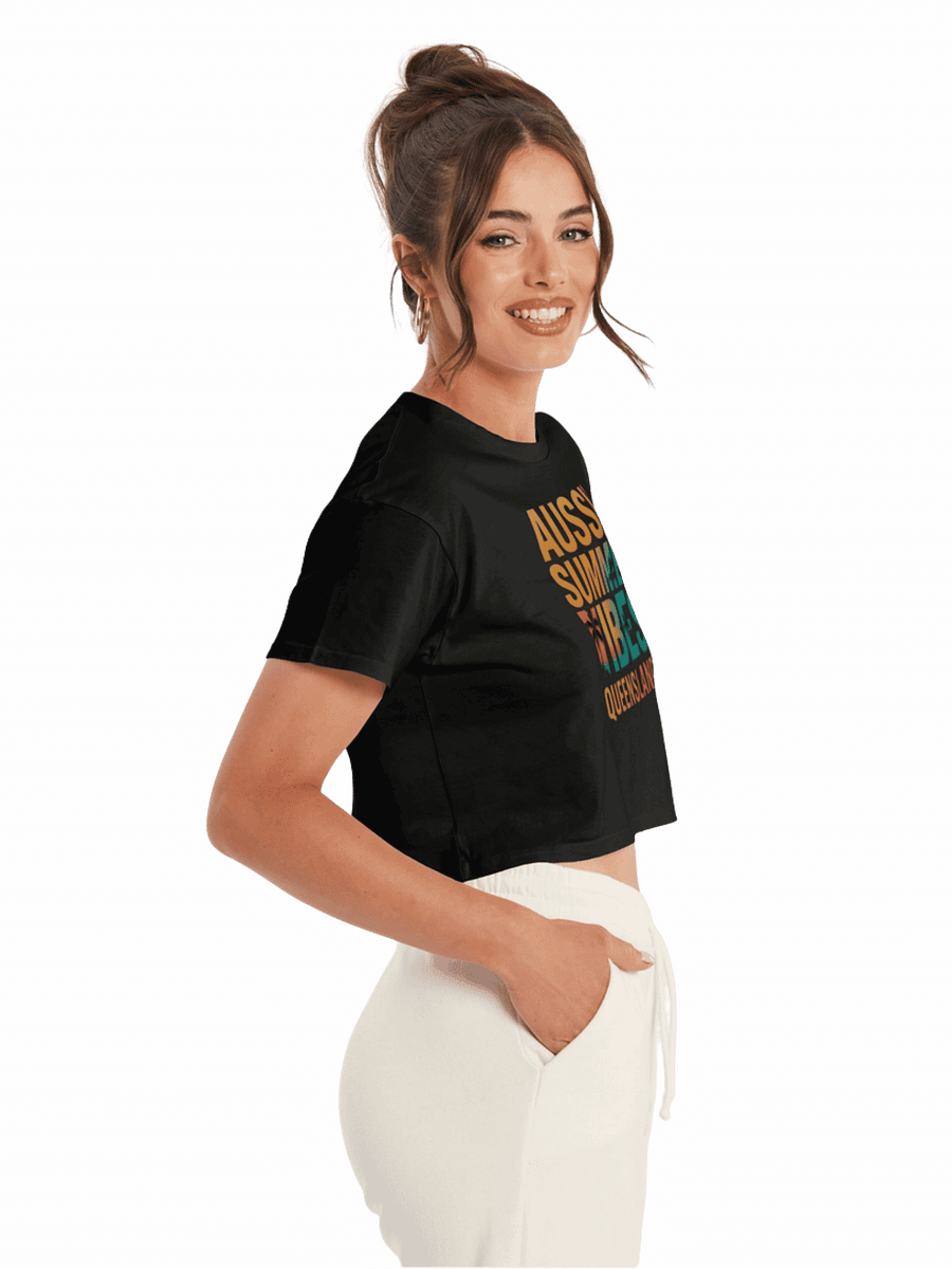 Aussie Summer Vibes Queensland Crop Top product image (6)