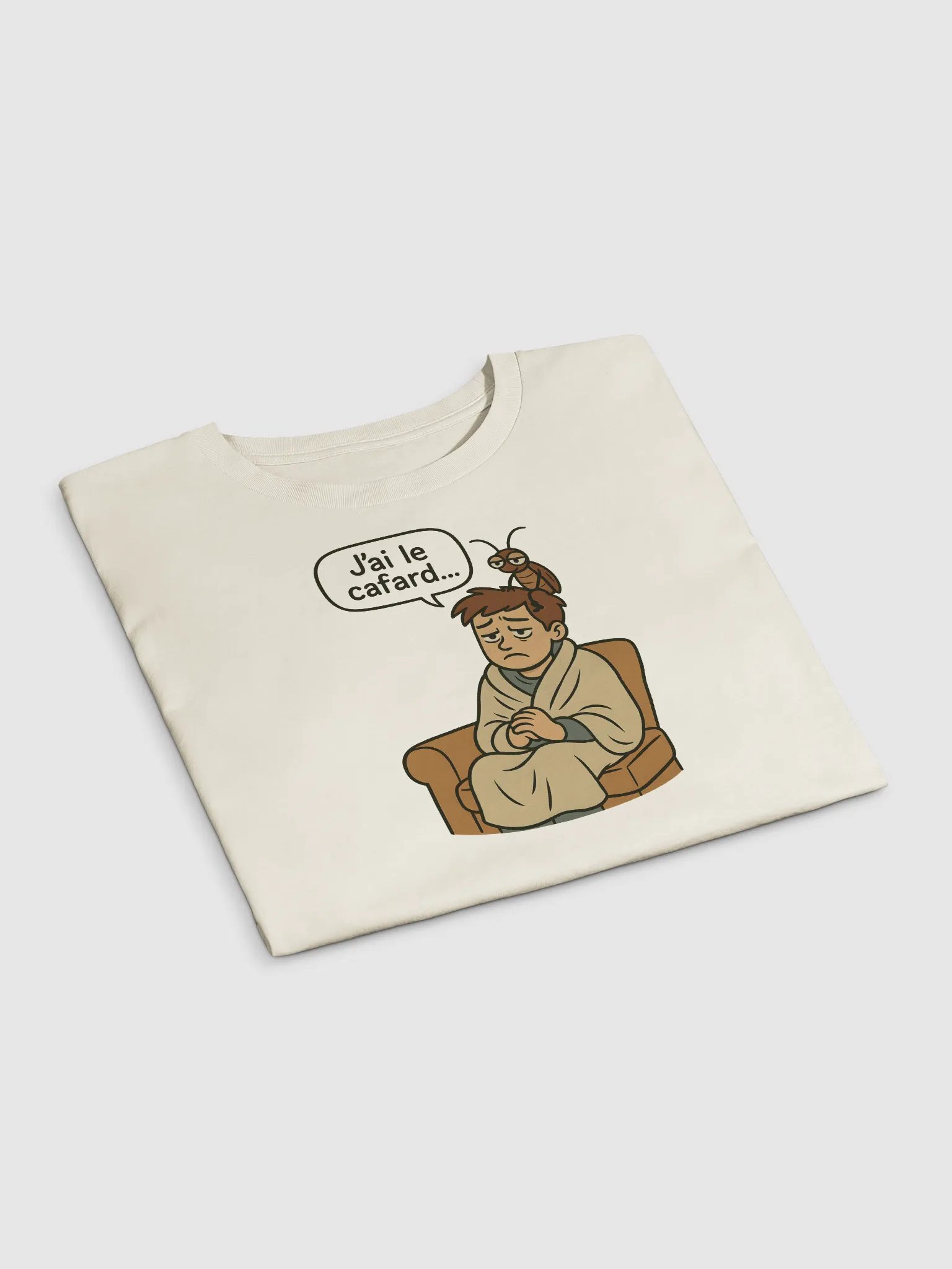 Avoir le cafard To feel depressed t-shirt by dark alphabet product image (35)