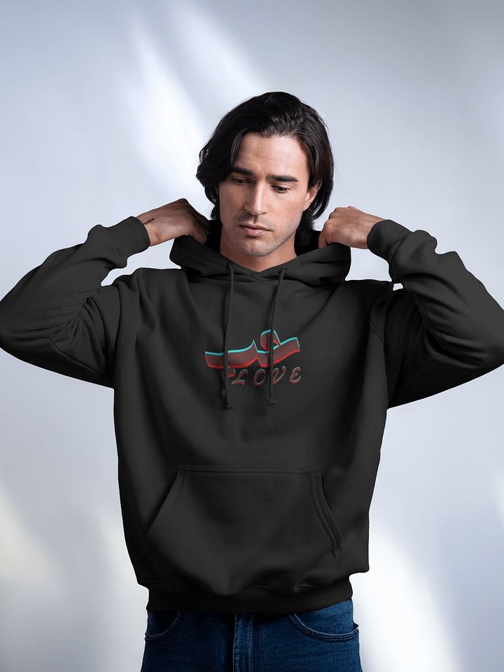 Love in Arabic 3D Shadow Hoodie product image (2)