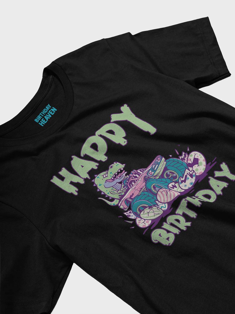 Happy Birthday (Dinosaur Monster Truck) T-Shirt product image (14)
