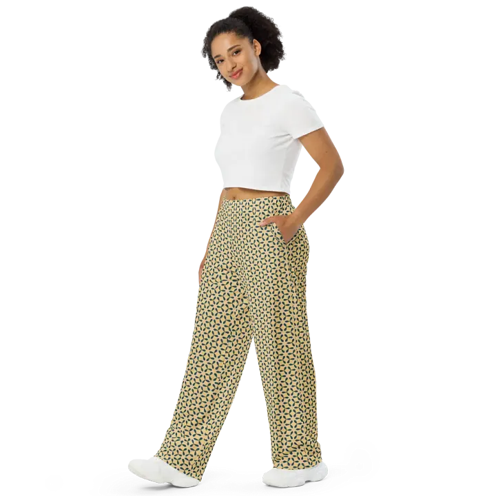 Blue Windmills Wide-Leg Pants product image (2)