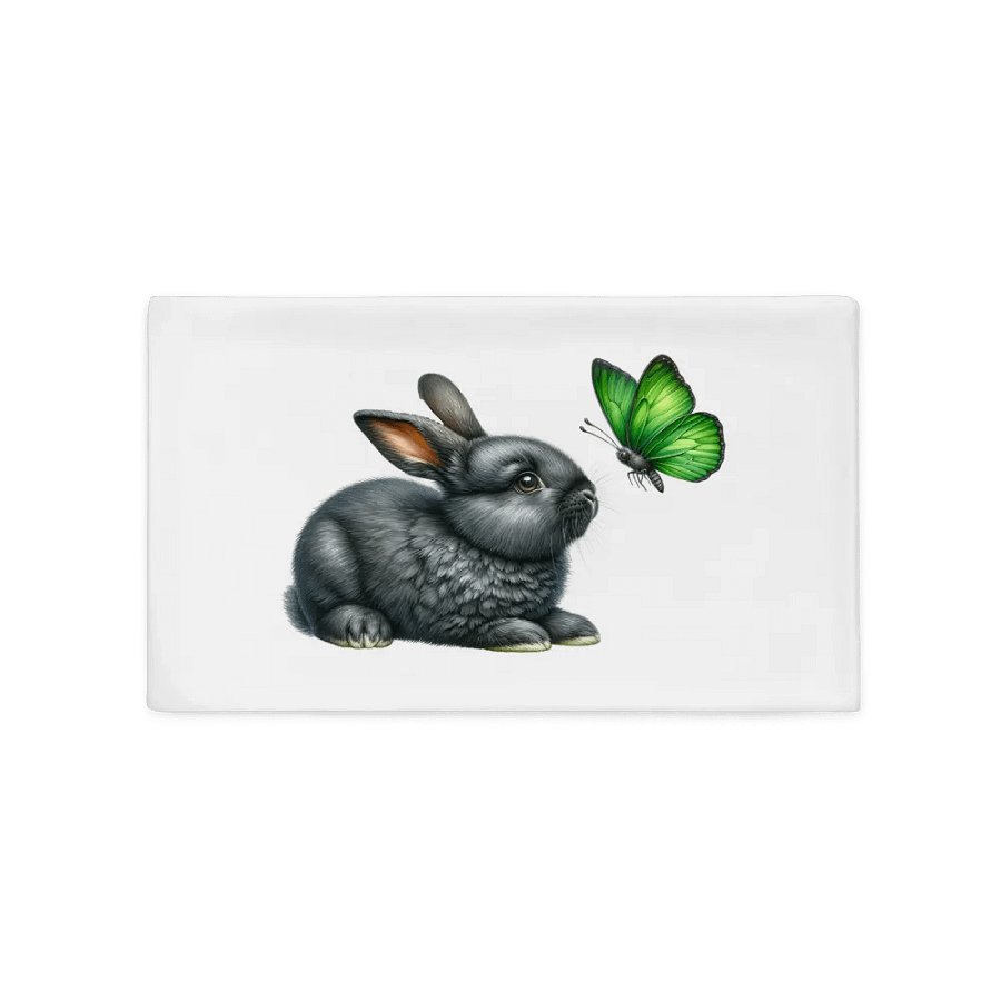 Pillowcase With Bunny Butterfly 5 product image (1)