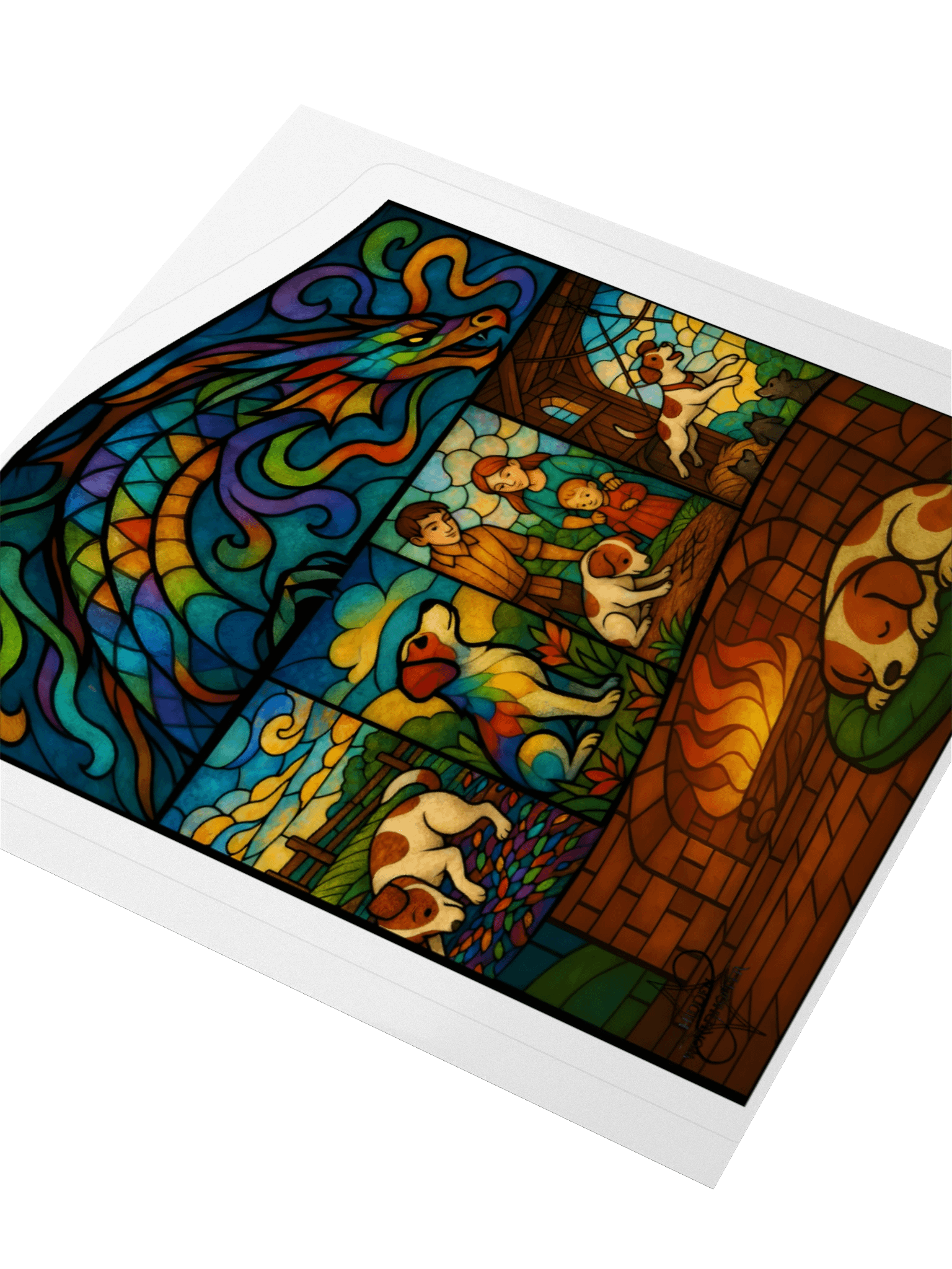 To Be a Dragon Sticker product image (9)