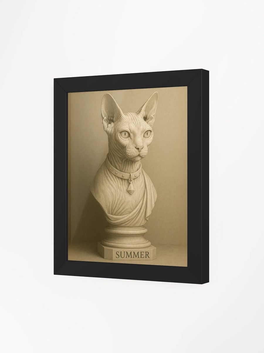 YOUR BEST FRIEND! / FRAMED HIGH-QUALITY MATTE POSTER / PERSONALIZED NAME / DIGITAL ART / ALL SIZES product image (4)