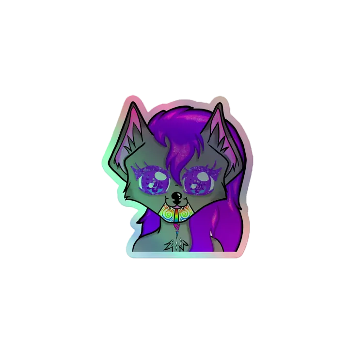 celestial fox sticker product image (1)