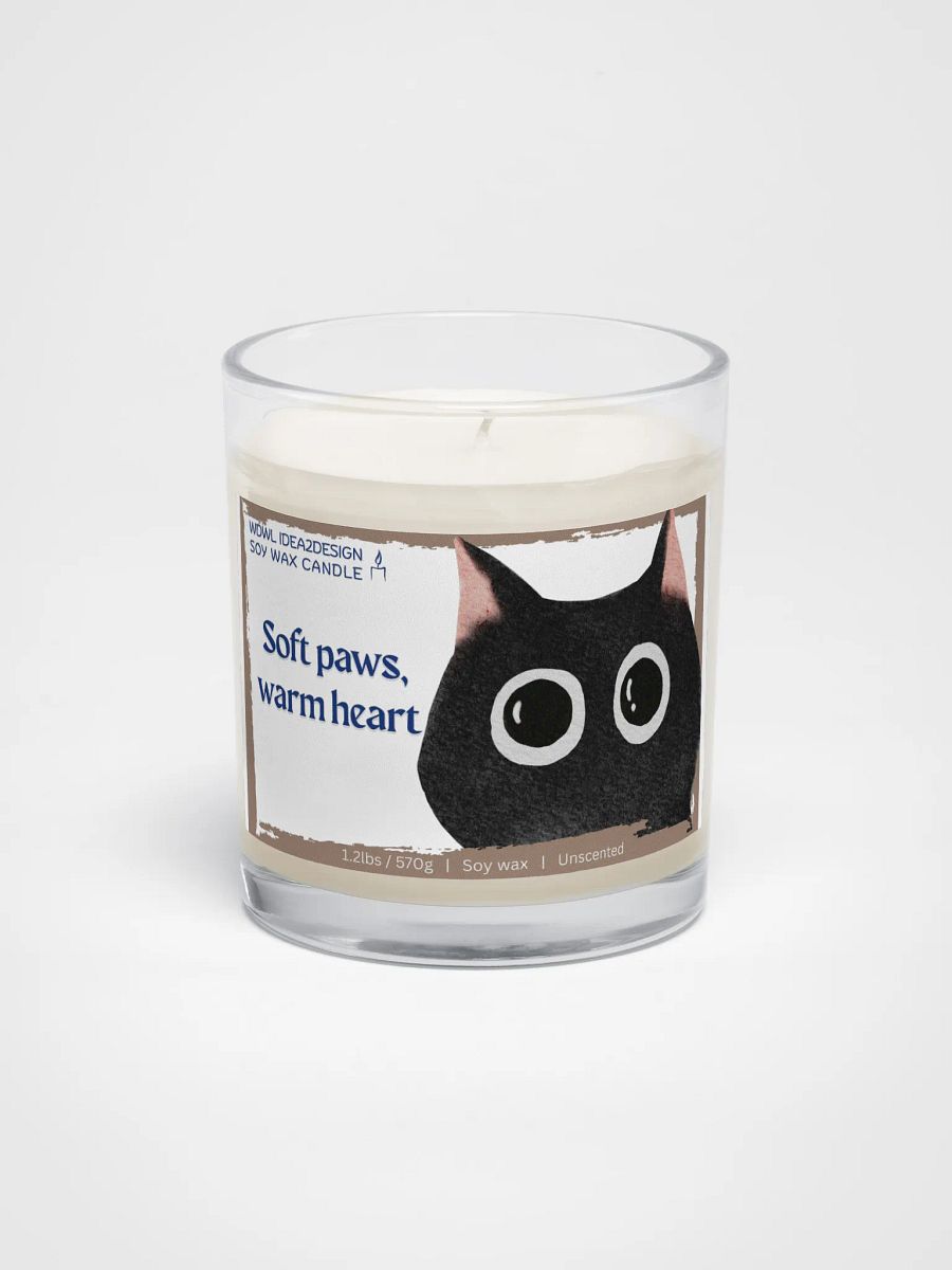 Black Cat Lover Best Gift, Large Capacity, Great Value & Eco-Friendly Candle – 1.2 lbs of Pure Serenity product image (1)