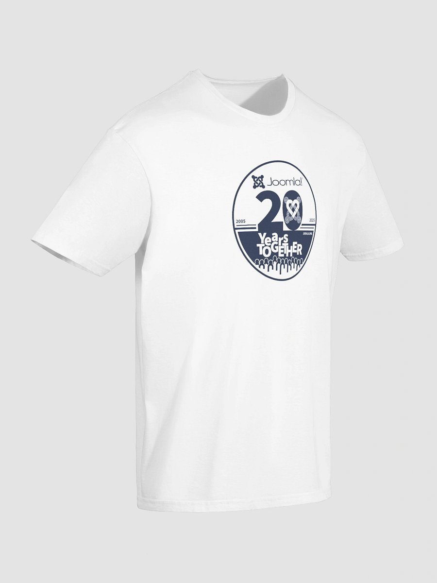 Joomla! 20th Anniversary Edition<br /> — Unisex Softstyle T-Shirt / Navy — product image (4)