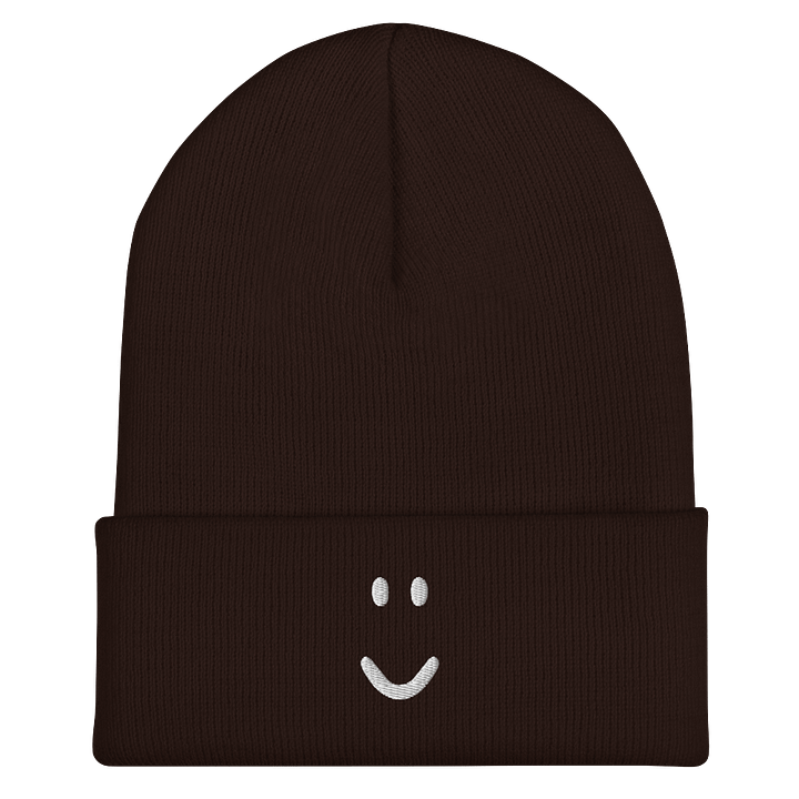 DEFAULT FACE CUFFED BEANIE product image (1)