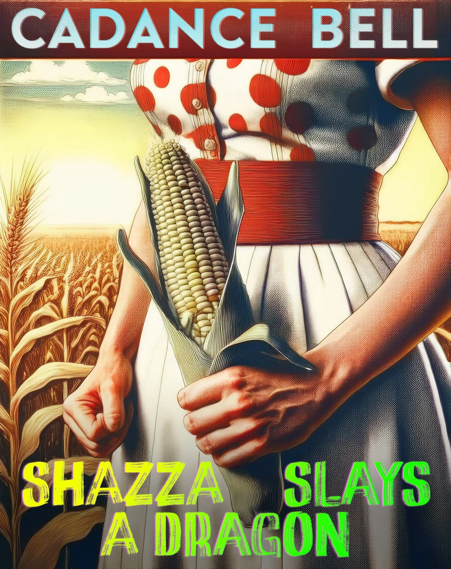 Surprise! Cover reveal for my Ca.dance exclusive novel: Shazza Slays a Dragon.

You probably shouldn’t read this book. Shazza...