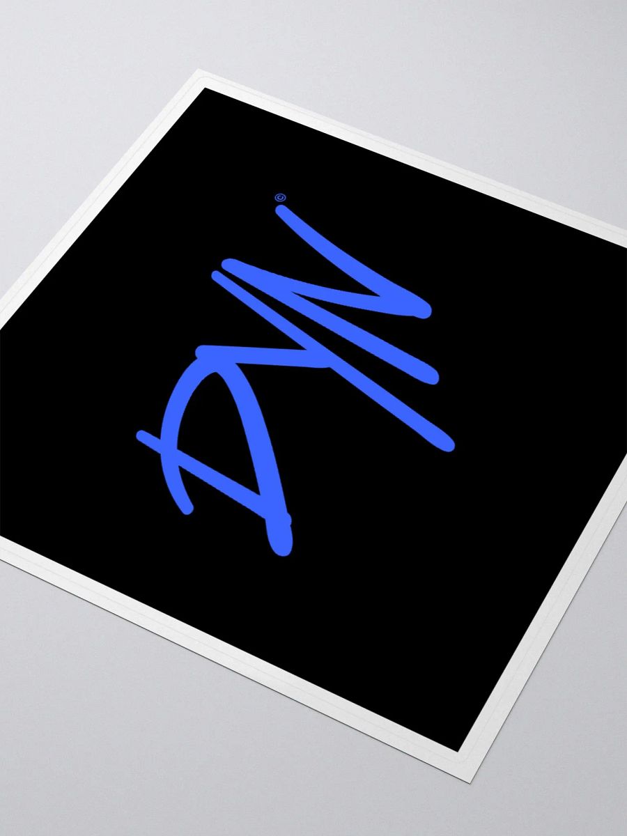 DYN Logo Sticker (Blue) product image (3)