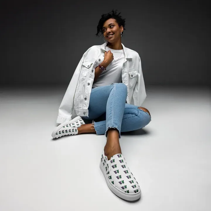 All I Really Want Slip-On Canvas Shoes [Women's Sizes] product image (2)