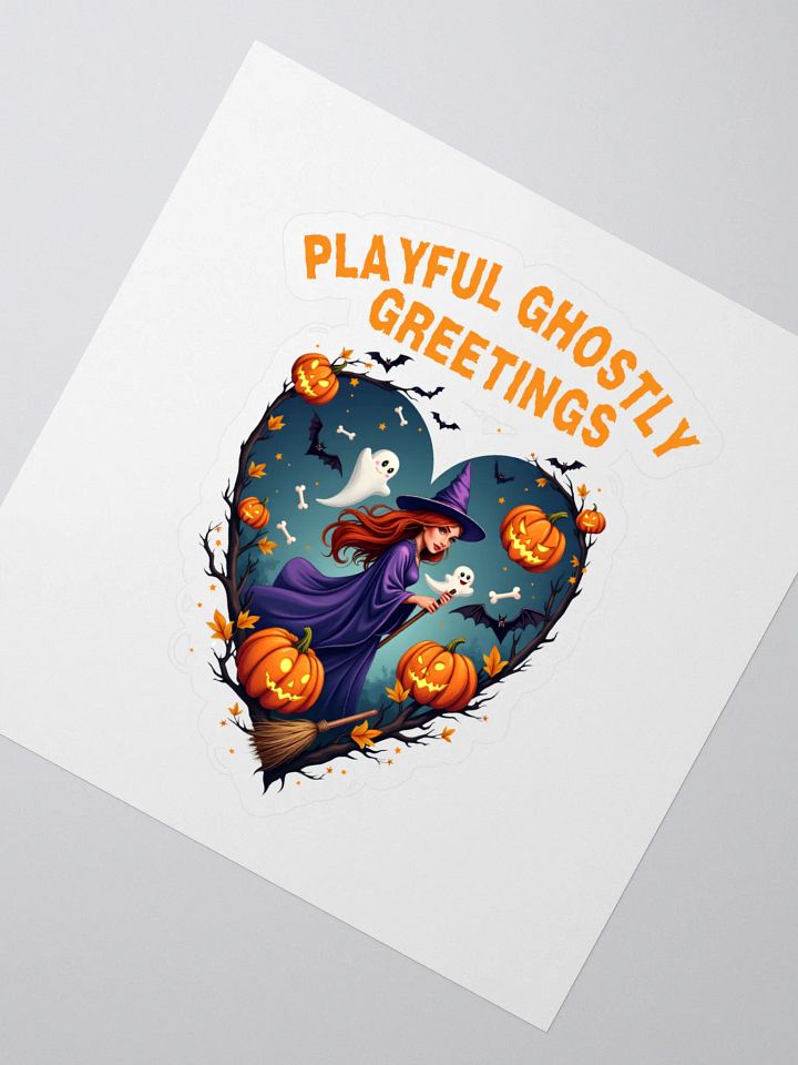 Playful Ghostly Greeting Tee product image (2)