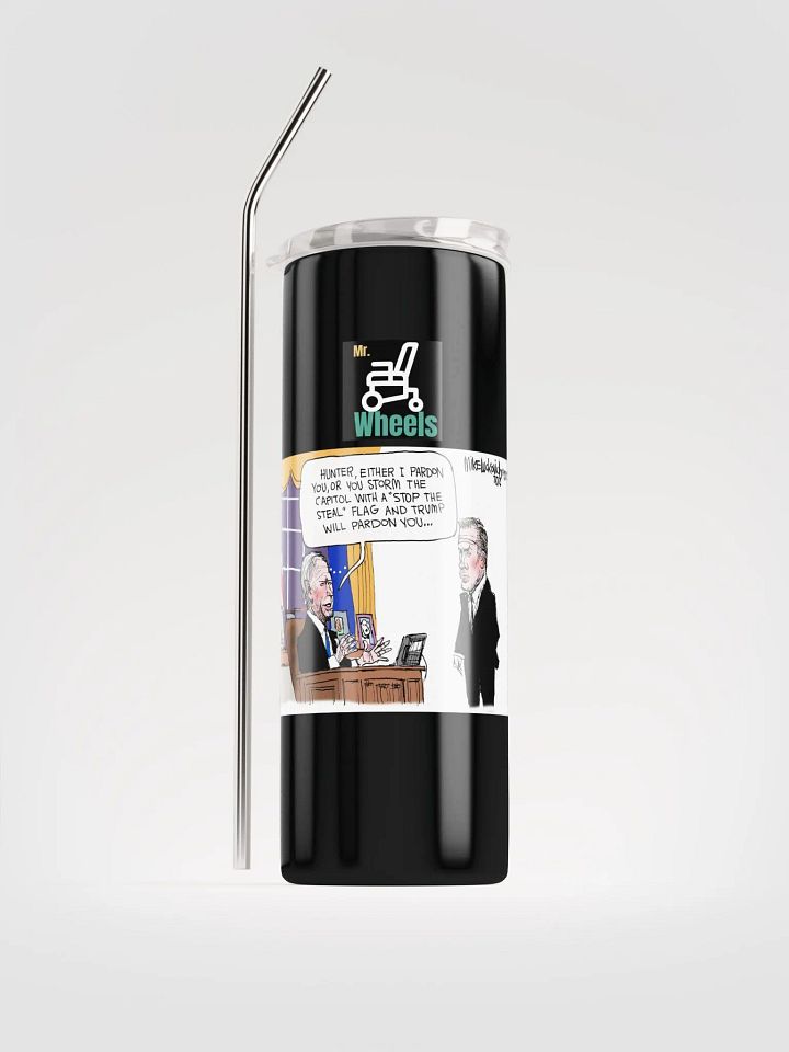 Political Cartoon Stainless Steel Tumbler product image (1)