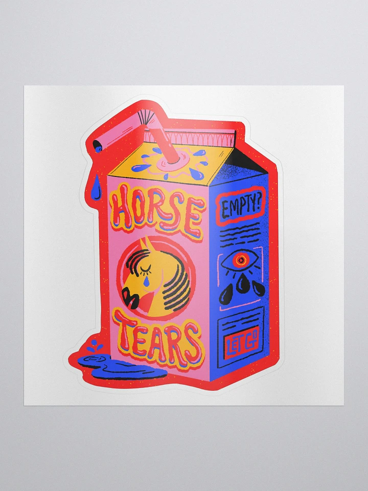 'Horse Tears' - Sticker product image (1)