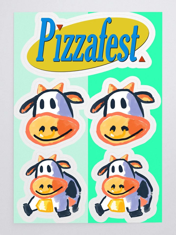 The Cow Stickers product image (1)