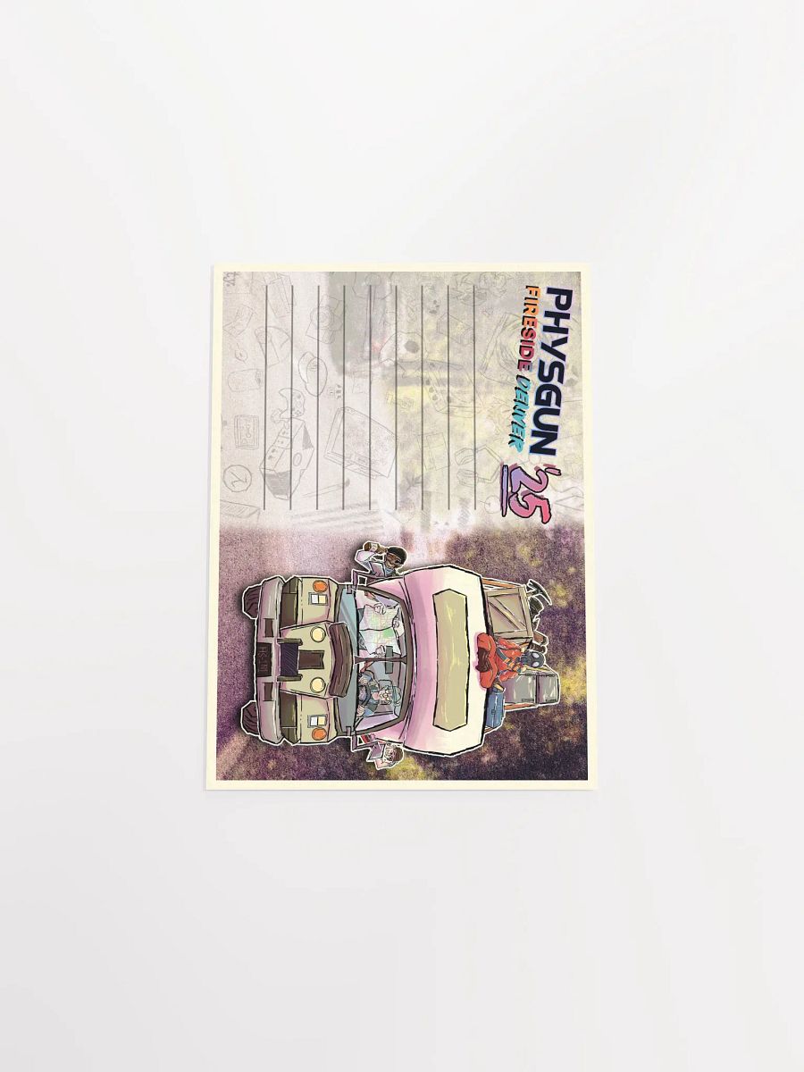Physgun Fireside Denver 2025 LAN Poster - Postcard Version product image (4)