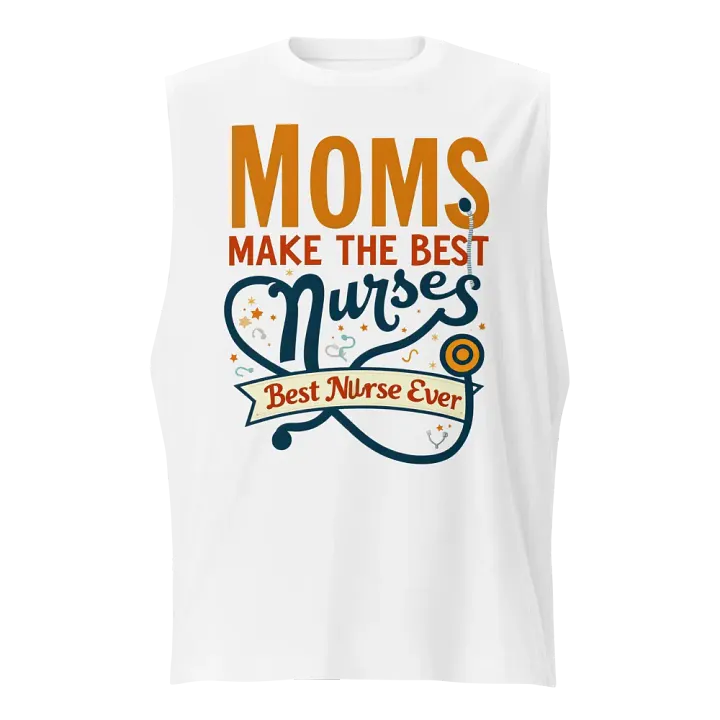 Super Mom Nurse Muscle Tank product image (5)