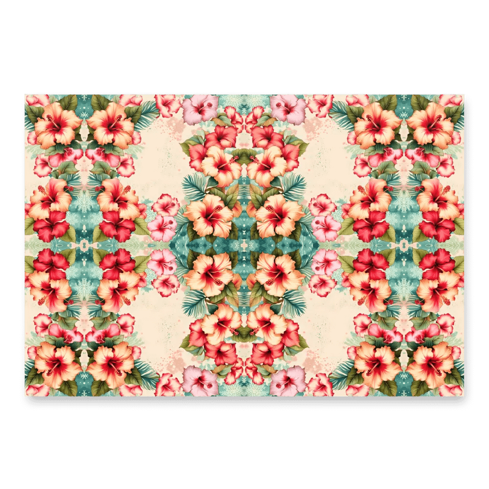 Nostalgic Tropical Christmas Wrapping Paper product image (3)